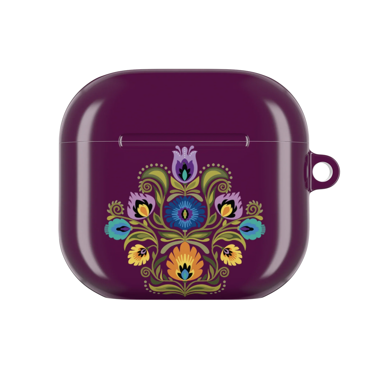 Łódź Plum Wycinanki AirPods 4 Case - The Global Wanderer