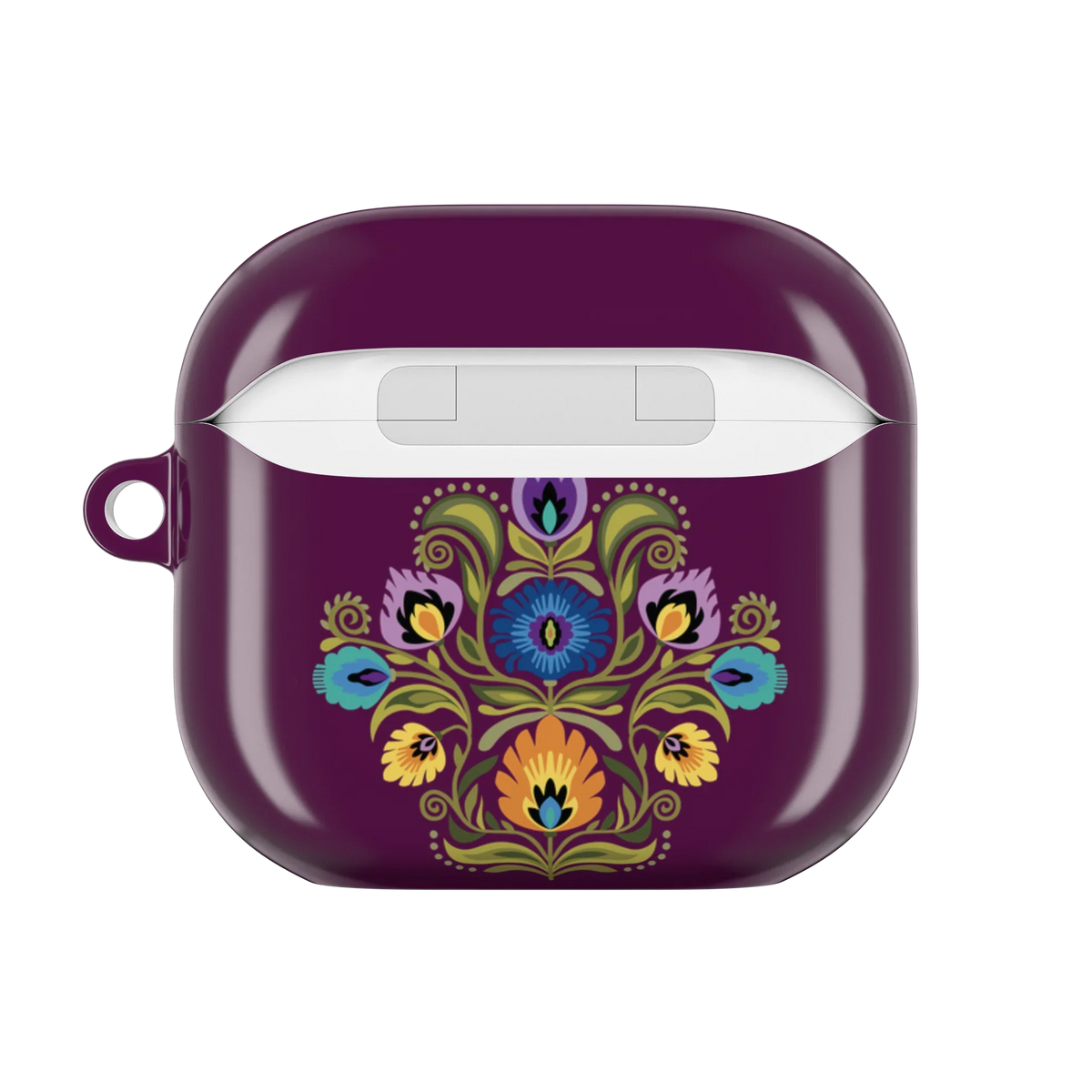 Łódź Plum Wycinanki AirPods 4 Case - The Global Wanderer