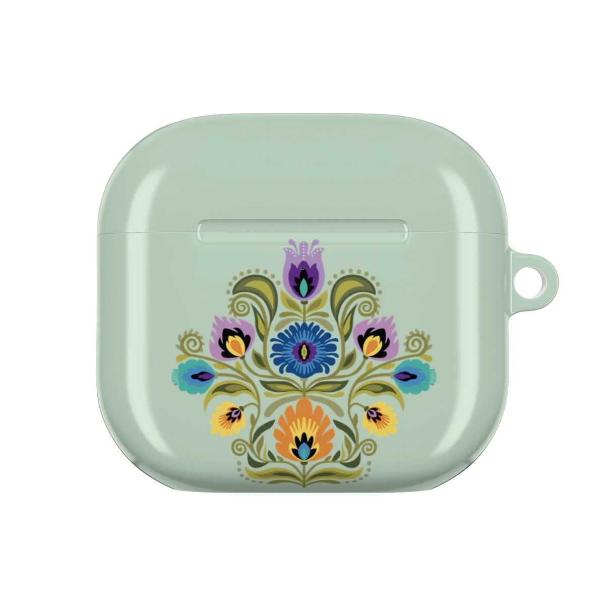 Lublin Sage Wycinanki AirPods 4 Case - The Global Wanderer