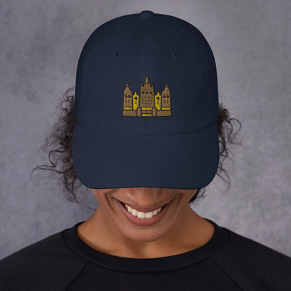 Malian Great Mosque Embroidered Dad Hat - The Global Wanderer