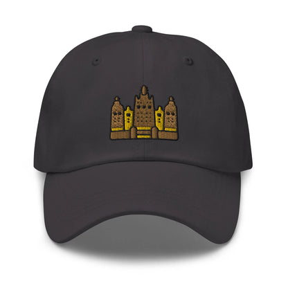 Malian Great Mosque Embroidered Dad Hat - The Global Wanderer