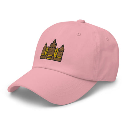 Malian Great Mosque Embroidered Dad Hat - The Global Wanderer