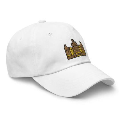 Malian Great Mosque Embroidered Dad Hat - The Global Wanderer