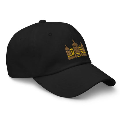 Malian Great Mosque Embroidered Dad Hat - The Global Wanderer