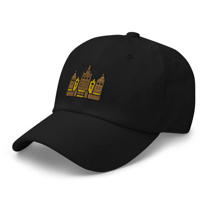 Malian Great Mosque Embroidered Dad Hat - The Global Wanderer