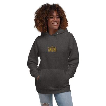 Malian Great Mosque Embroidered Hoodie - The Global Wanderer