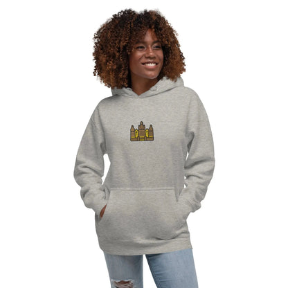 Malian Great Mosque Embroidered Hoodie - The Global Wanderer