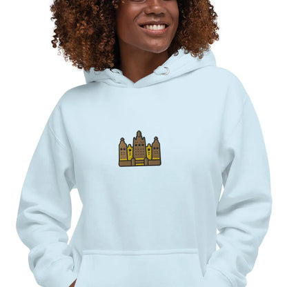 Malian Great Mosque Embroidered Hoodie - The Global Wanderer