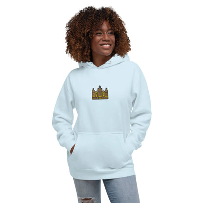 Malian Great Mosque Embroidered Hoodie - The Global Wanderer