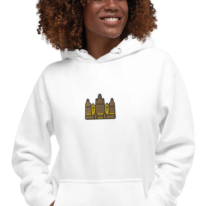 Malian Great Mosque Embroidered Hoodie - The Global Wanderer