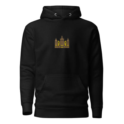 Malian Great Mosque Embroidered Hoodie - The Global Wanderer