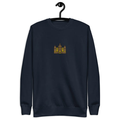 Malian Great Mosque Embroidered Sweatshirt - The Global Wanderer