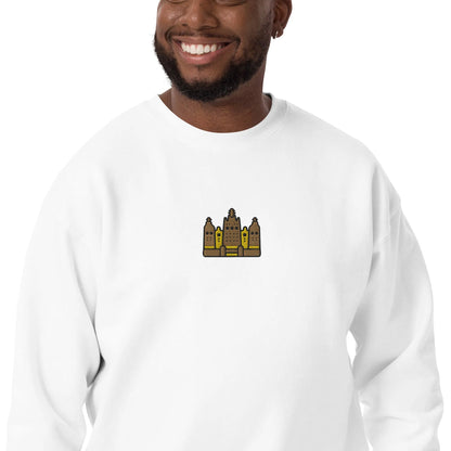 Malian Great Mosque Embroidered Sweatshirt - The Global Wanderer