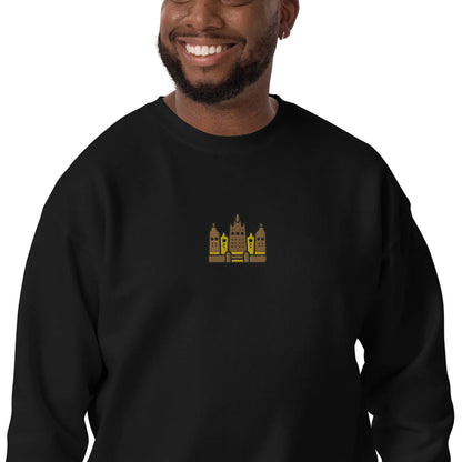 Malian Great Mosque Embroidered Sweatshirt - The Global Wanderer