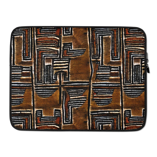 Malian Mud Cloth Laptop Case - The Global Wanderer