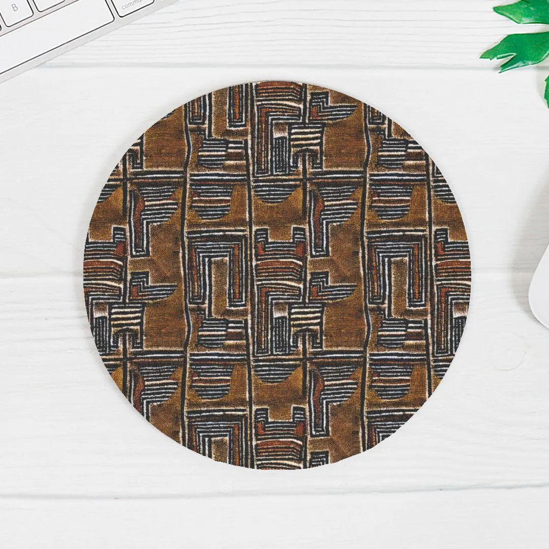 Malian Mud Cloth Mouse Pad - The Global Wanderer