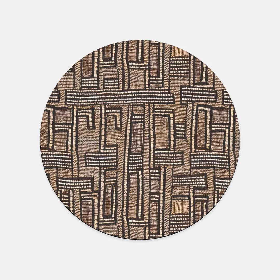 Malian Mud Cloth Mouse Pad - The Global Wanderer