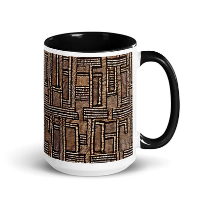 Malian Mud Cloth Mug - The Global Wanderer