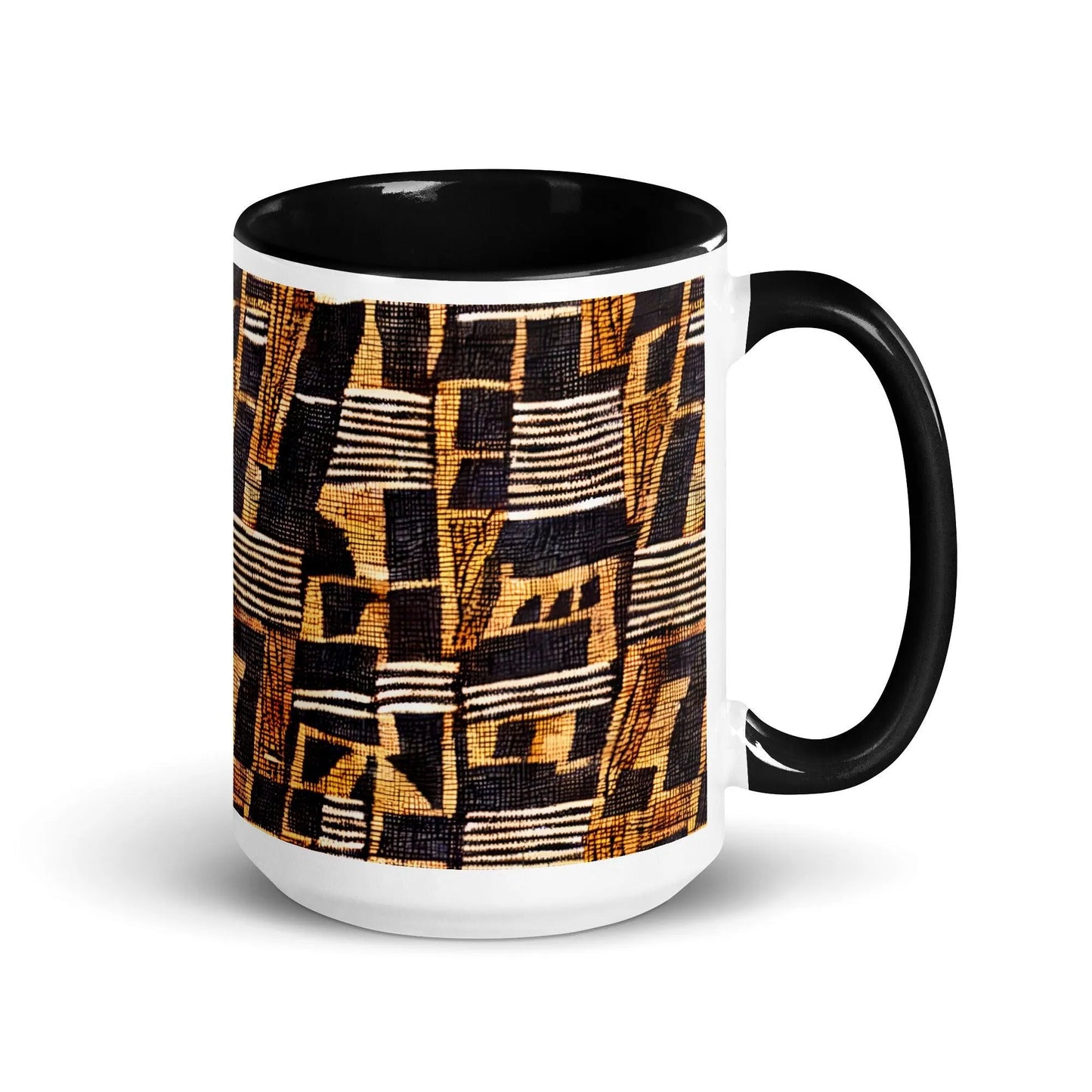 Malian Mud Cloth Mug - The Global Wanderer