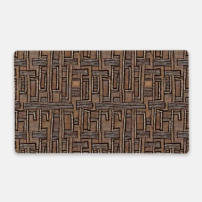 Malian Mud Cloth Print Desk Mat - The Global Wanderer