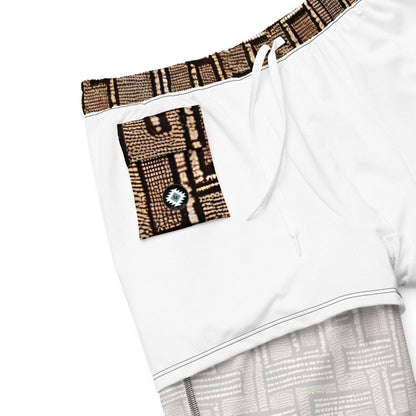 Malian Mud Cloth Recycled Men's Swim Trunks - The Global Wanderer