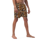 Malian Mud Cloth Recycled Men's Swim Trunks - The Global Wanderer