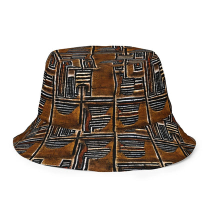 Malian Mud Cloth Reversible Bucket Hat - The Global Wanderer