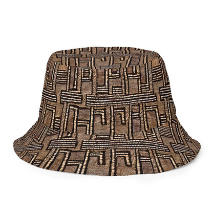 Malian Mud Cloth Reversible Bucket Hat - The Global Wanderer