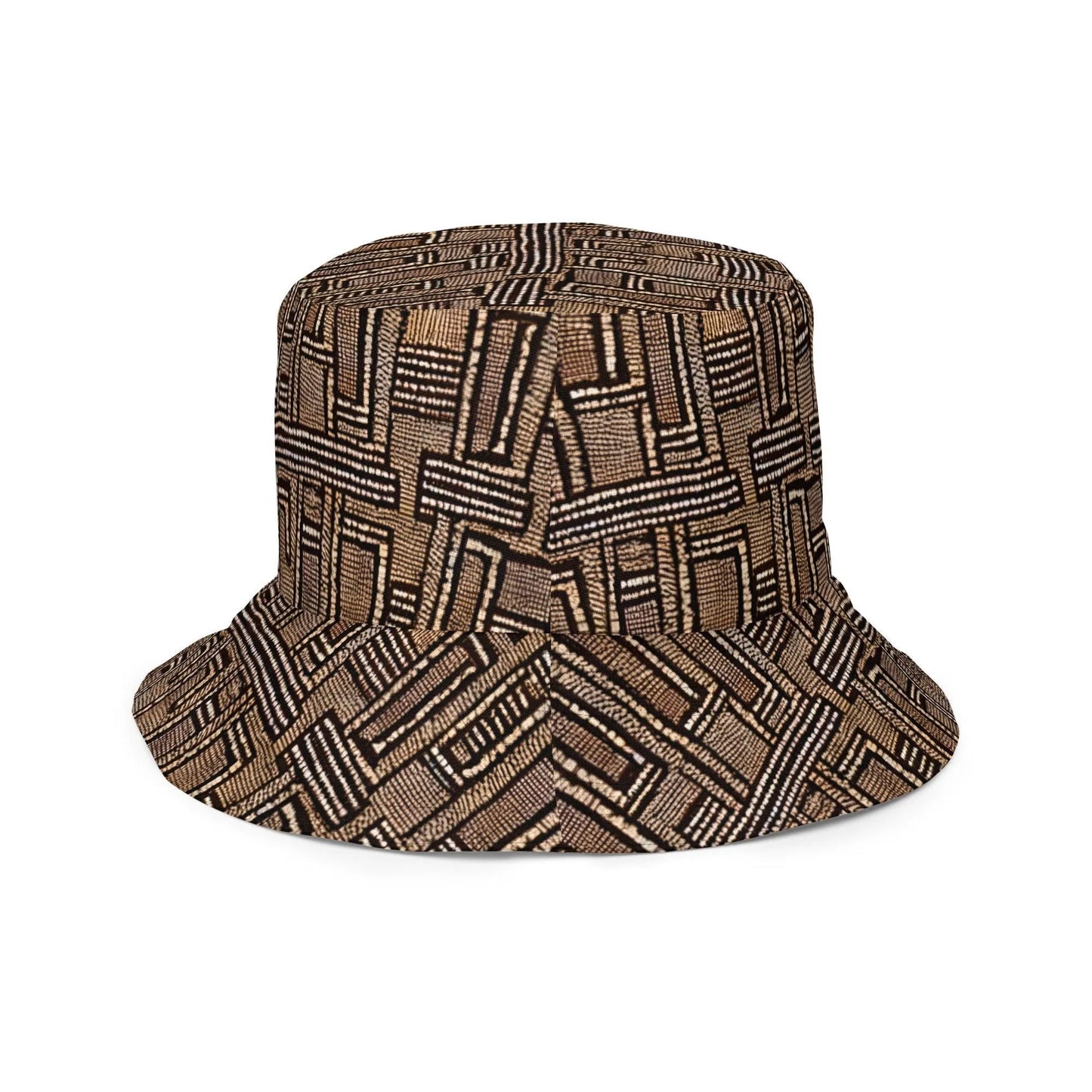 Malian Mud Cloth Reversible Bucket Hat - The Global Wanderer