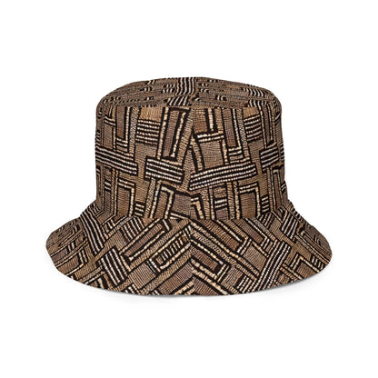 Malian Mud Cloth Reversible Bucket Hat - The Global Wanderer