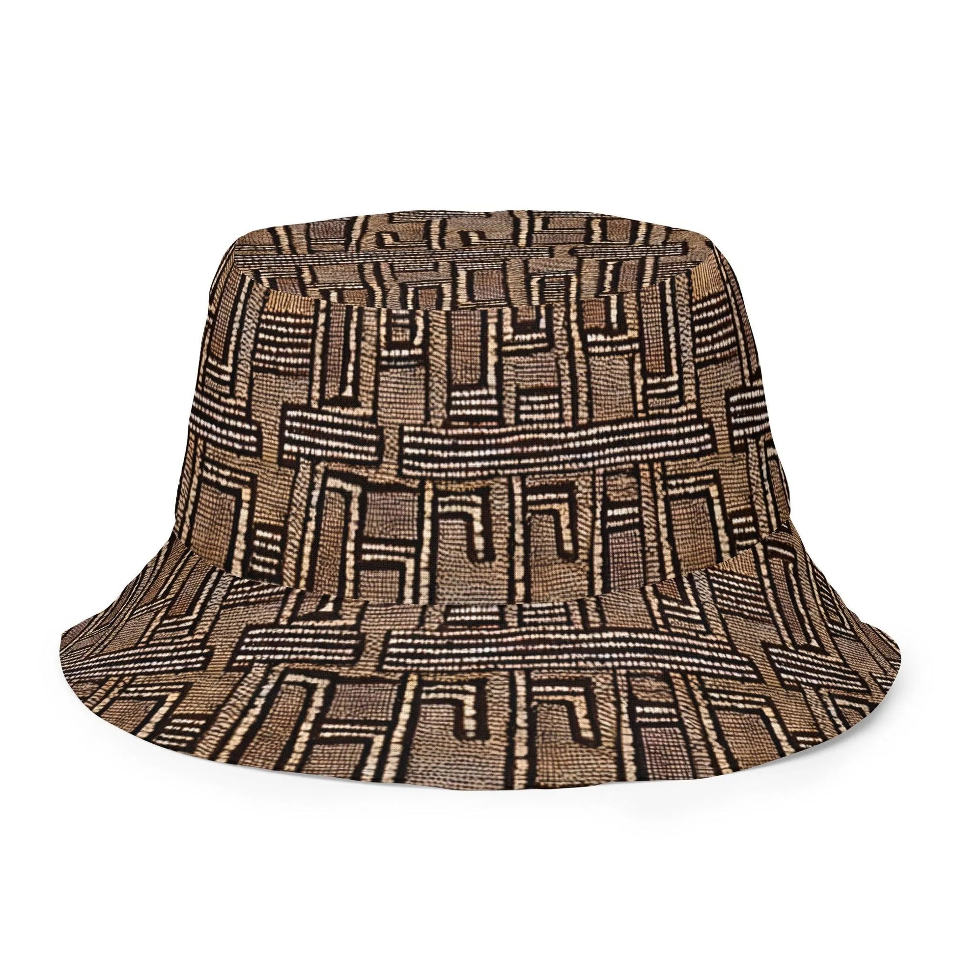 Malian Mud Cloth Reversible Bucket Hat - The Global Wanderer