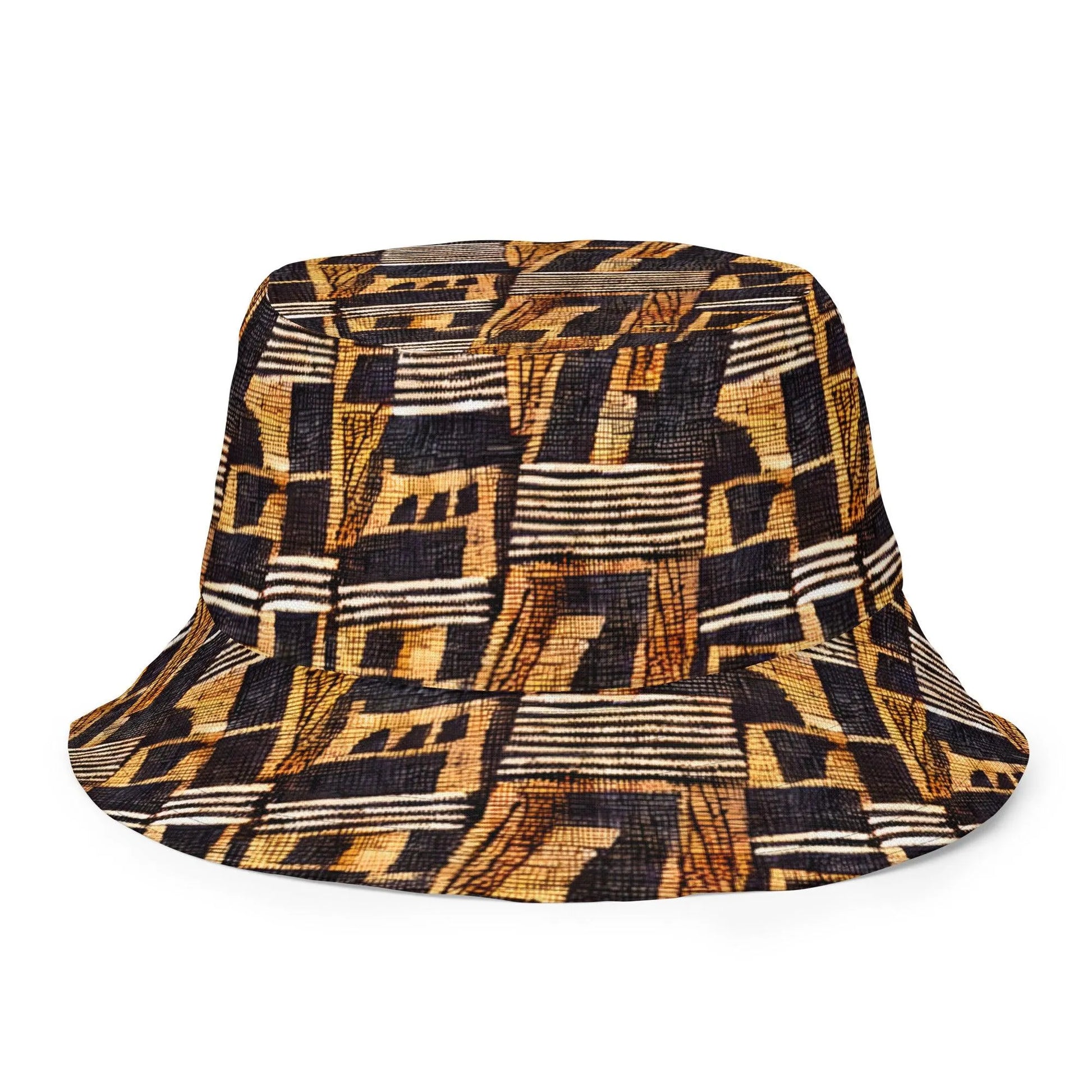 Malian Mud Cloth Reversible Bucket Hat - The Global Wanderer