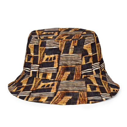 Malian Mud Cloth Reversible Bucket Hat - The Global Wanderer