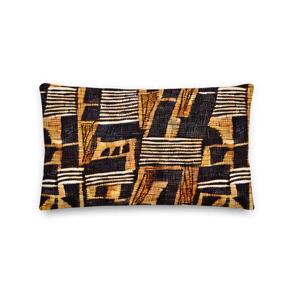 Malian Mud Cloth Throw Pillow - The Global Wanderer