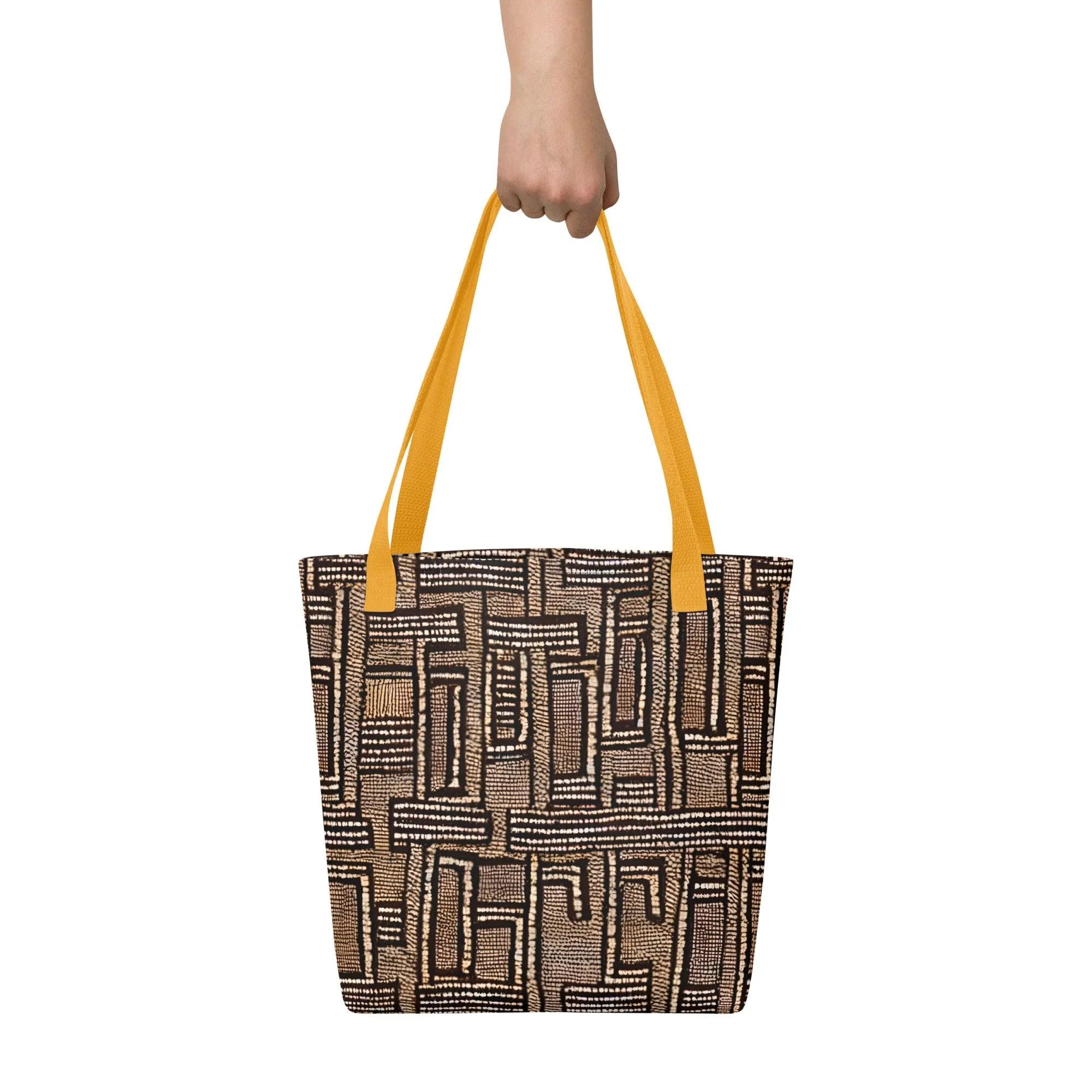 Malian Mud Cloth Tote Bag - The Global Wanderer