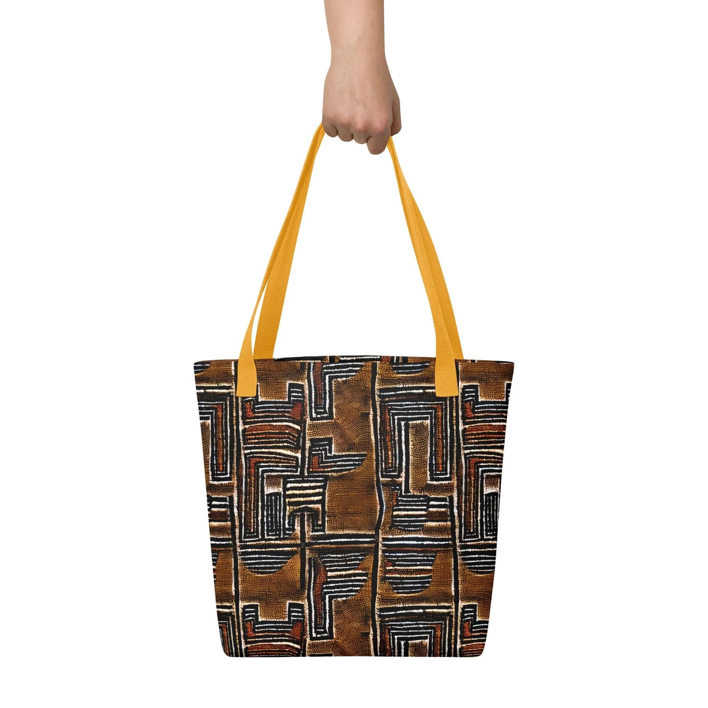 Malian Mud Cloth Tote Bag - The Global Wanderer