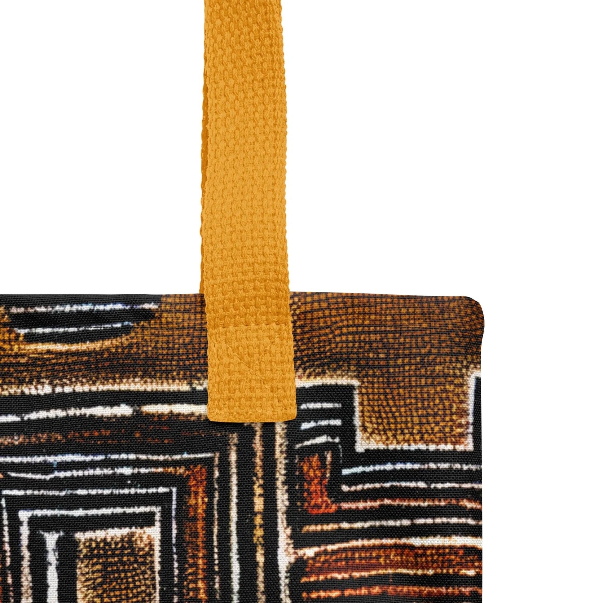 Malian Mud Cloth Tote Bag - The Global Wanderer