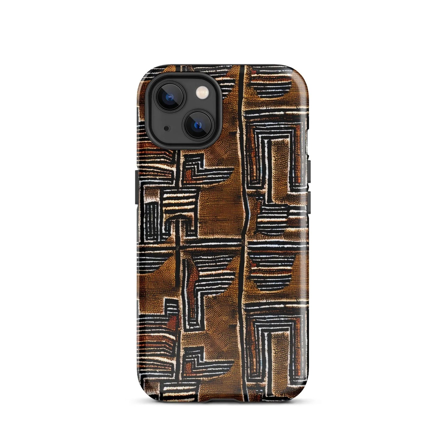 Malian Mud Cloth Tough MagSafe iPhone® Case - The Global Wanderer