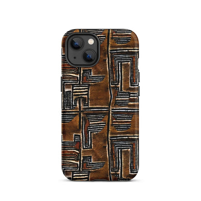 Malian Mud Cloth Tough MagSafe iPhone® Case - The Global Wanderer