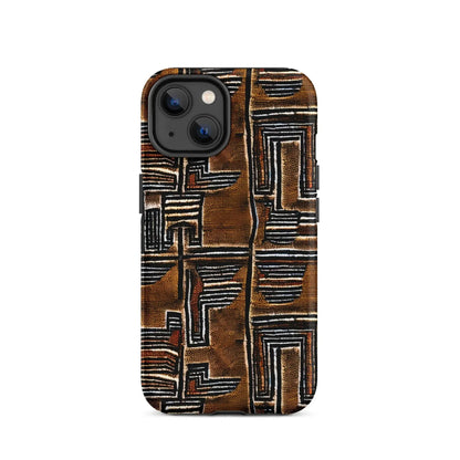 Malian Mud Cloth Tough MagSafe iPhone® Case - The Global Wanderer