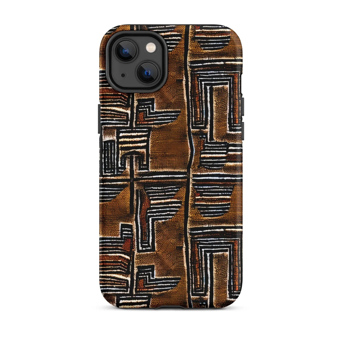 Malian Mud Cloth Tough MagSafe iPhone® Case - The Global Wanderer