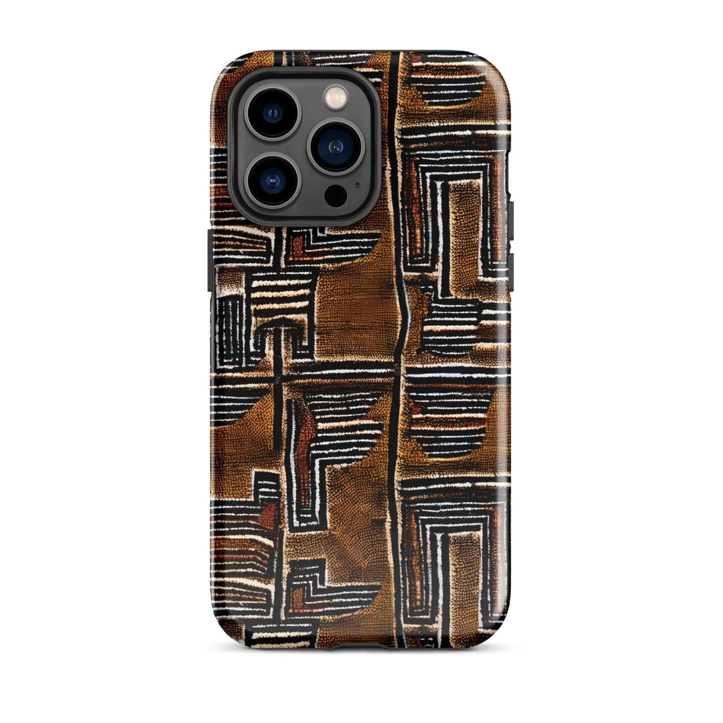 Malian Mud Cloth Tough iPhone® Case - The Global Wanderer