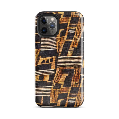 Malian Mud Cloth Tough MagSafe iPhone® Case - The Global Wanderer