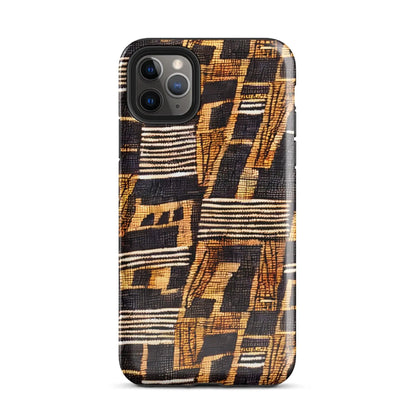 Malian Mud Cloth Tough MagSafe iPhone® Case - The Global Wanderer