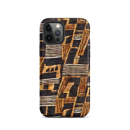 Malian Mud Cloth Tough MagSafe iPhone® Case - The Global Wanderer