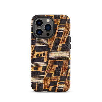 Malian Mud Cloth Tough MagSafe iPhone® Case - The Global Wanderer