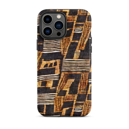 Malian Mud Cloth Tough MagSafe iPhone® Case - The Global Wanderer