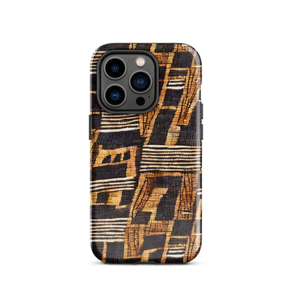 Malian Mud Cloth Tough MagSafe iPhone® Case - The Global Wanderer