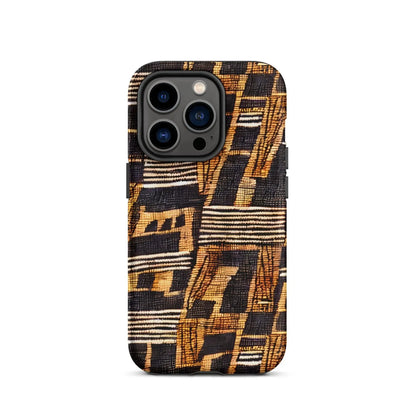 Malian Mud Cloth Tough MagSafe iPhone® Case - The Global Wanderer