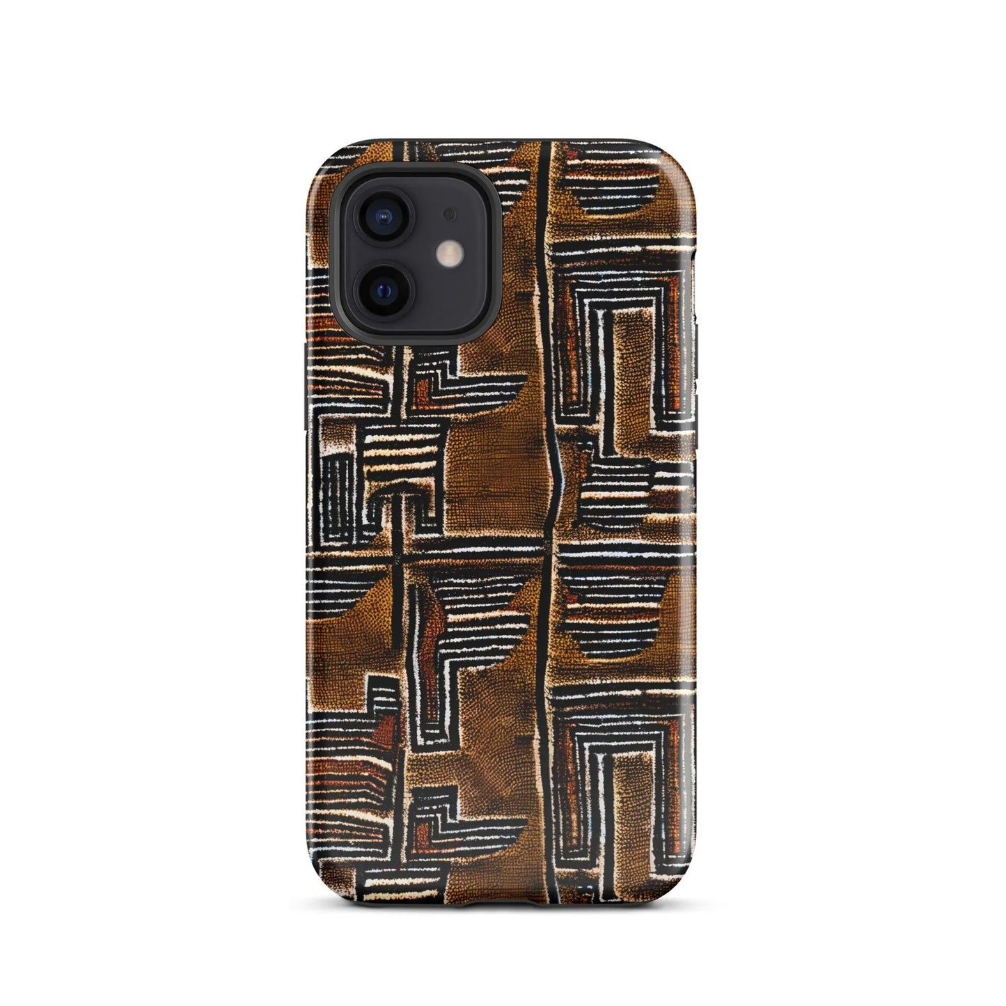 Malian Mud Cloth Tough MagSafe iPhone® Case - The Global Wanderer